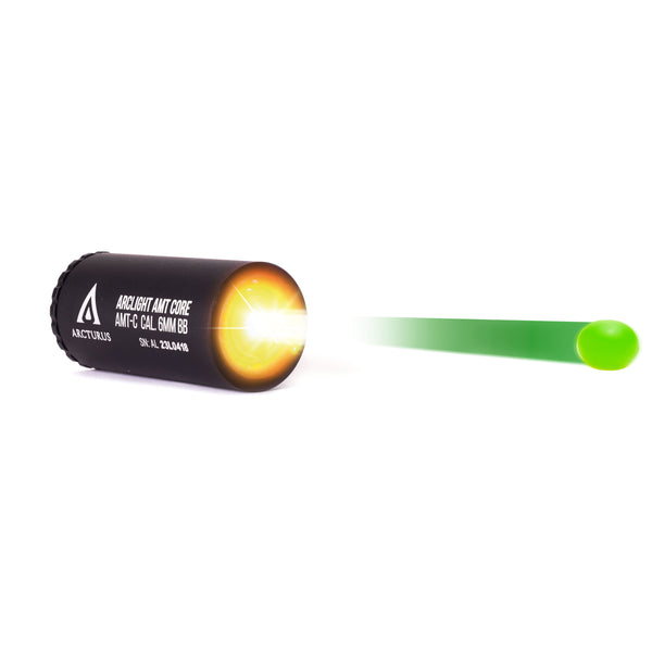 ARCTURUS RS™ SIRIUS AMT Arclight Modular Tracer Core Drop-in Unit Red/Green & Compact Mock Suppressor w/ Simulated Muzzle Flash