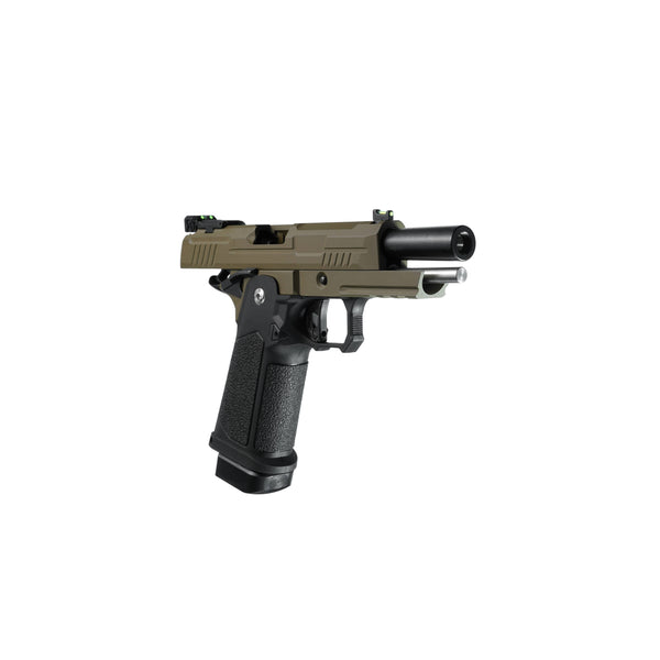 ARCTURUS Vanguard 4.3" Hi-Capa GBB Pistol BLK-TAN