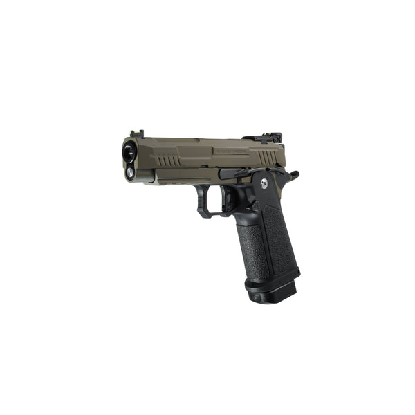 ARCTURUS Vanguard 4.3" Hi-Capa GBB Pistol BLK-TAN