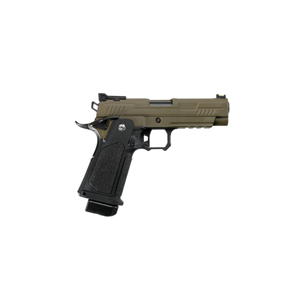 ARCTURUS Vanguard 4.3" Hi-Capa GBB Pistol BLK-TAN