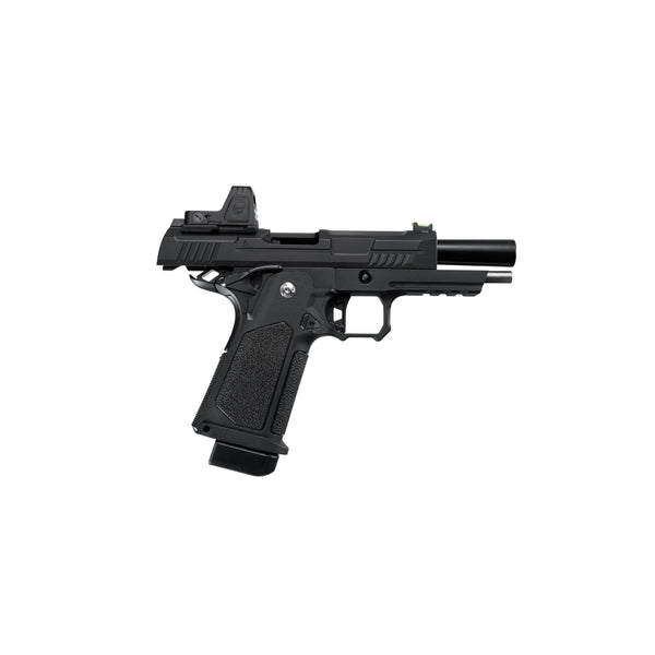 ARCTURUS Vanguard 4.3" Hi-Capa GBB Pistol w/Optics Ready Slide & ARS-1 Red Dot Combo