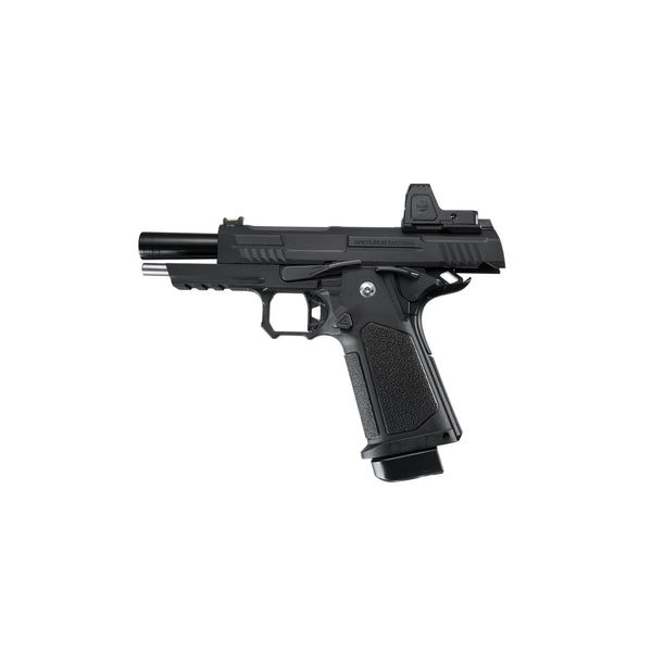 ARCTURUS Vanguard 4.3" Hi-Capa GBB Pistol w/Optics Ready Slide & ARS-1 Red Dot Combo