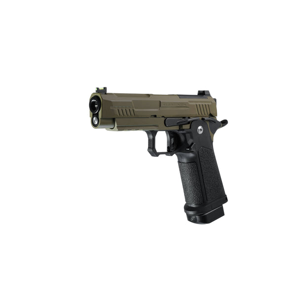 ARCTURUS Vanguard 4.3" Hi-Capa GBB Pistol w/Optics Ready Slide BLK-TAN