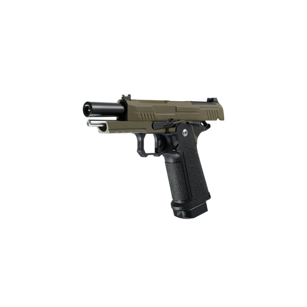 ARCTURUS Vanguard 4.3" Hi-Capa GBB Pistol w/Optics Ready Slide BLK-TAN