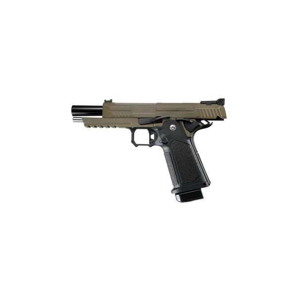 ARCTURUS Vanguard 5" Hi-Capa GBB Pistol BLK-TAN