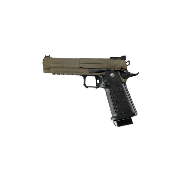 ARCTURUS Vanguard 5" Hi-Capa GBB Pistol BLK-TAN