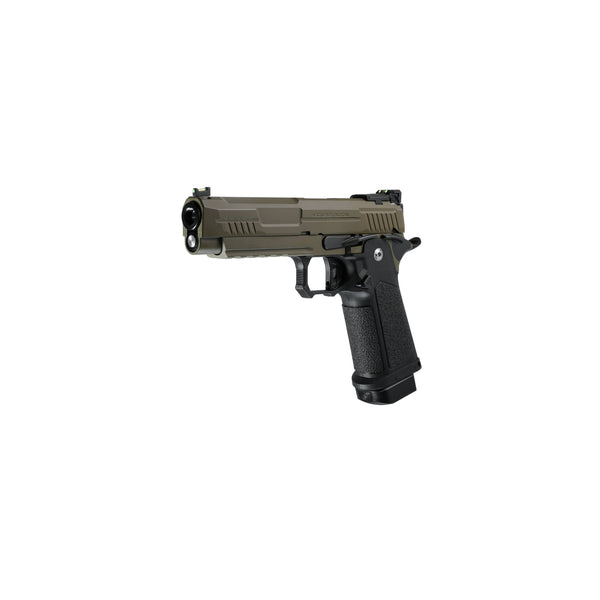 ARCTURUS Vanguard 5" Hi-Capa GBB Pistol BLK-TAN