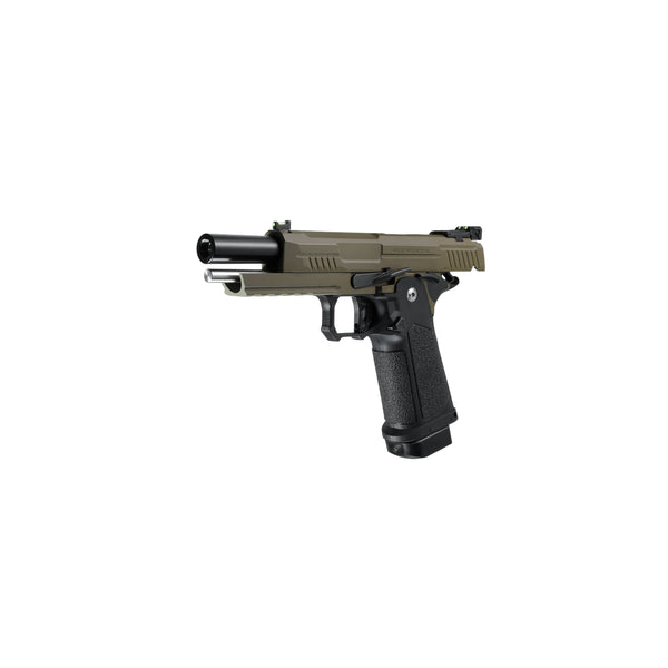 ARCTURUS Vanguard 5" Hi-Capa GBB Pistol BLK-TAN