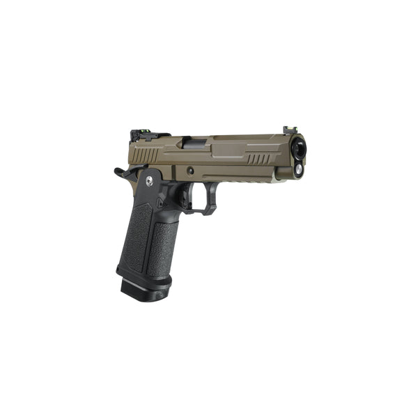 ARCTURUS Vanguard 5" Hi-Capa GBB Pistol BLK-TAN