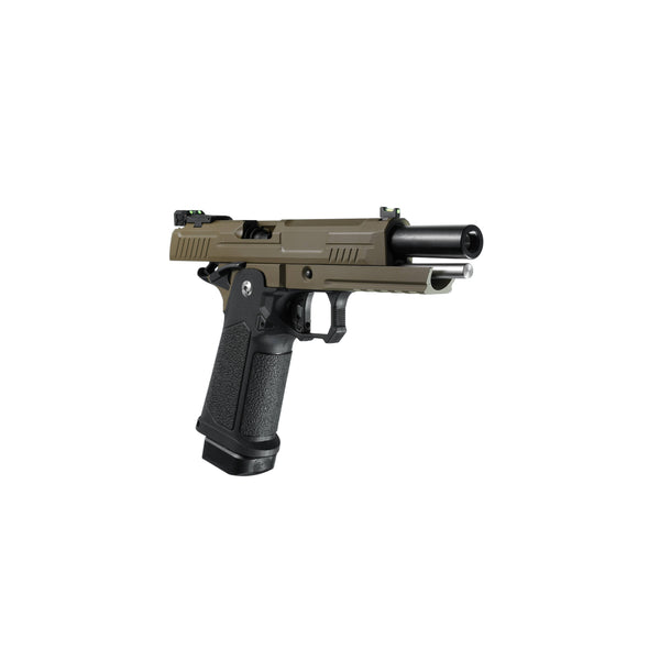 ARCTURUS Vanguard 5" Hi-Capa GBB Pistol BLK-TAN