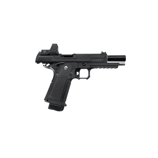 ARCTURUS Vanguard 5" Hi-Capa GBB Pistol w/Optics Ready Slide & ARS-1 Red Dot Combo