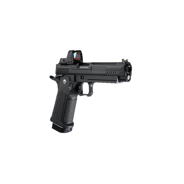 ARCTURUS Vanguard 5" Hi-Capa GBB Pistol w/Optics Ready Slide & ARS-1 Red Dot Combo