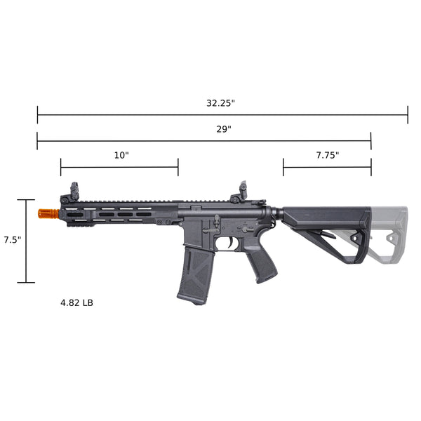 ARCTURUS LWT MK-I CQB 10" AEG SPORT Black ARC SE®