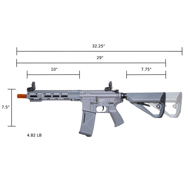 ARCTURUS LWT MK-I CQB 10" AEG SPORT Grey ARC SE®