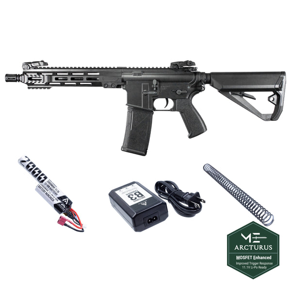 ARCTURUS LWT MK-I CQB 10" AEG SPORT Black Starter Pack