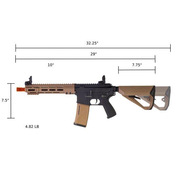 ARCTURUS LWT MK-I CQB 10" AEG SPORT Black-Tan ARC SE®