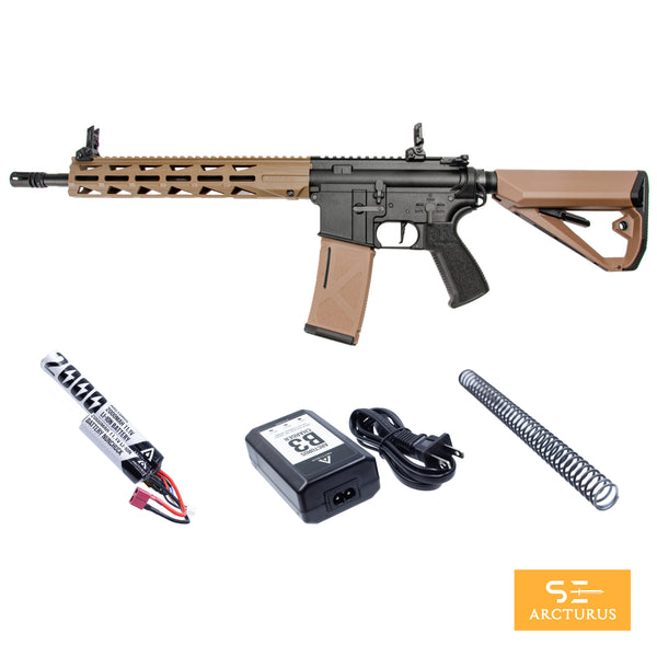 ARCTURUS LWT MK-III Carbine 12" SPORT AEG SE® Black-Tan Starter Pack