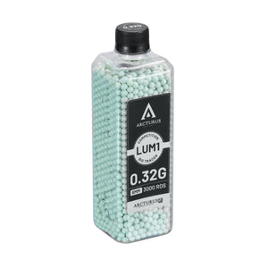 ARCTURUS RS® LUMI Match Grade Green Tracer 6mm Airsoft BBs 0.32g