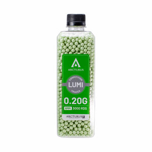 ARCTURUS RS® LUMI Match Grade Sport Green Tracer 6mm Airsoft BBs 0.20g 3000rds
