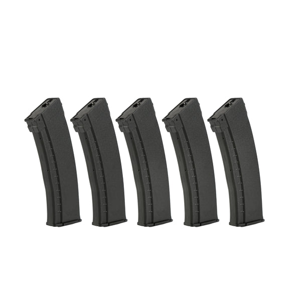 ARCTURUS AK74 Bakelite 30/135Rds Variable-Cap EMM Magazine BLK [5-PACK]