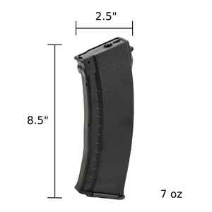 ARCTURUS AK74 Bakelite 200Rds Mid-Cap EMM Magazine BLK [5PACK]