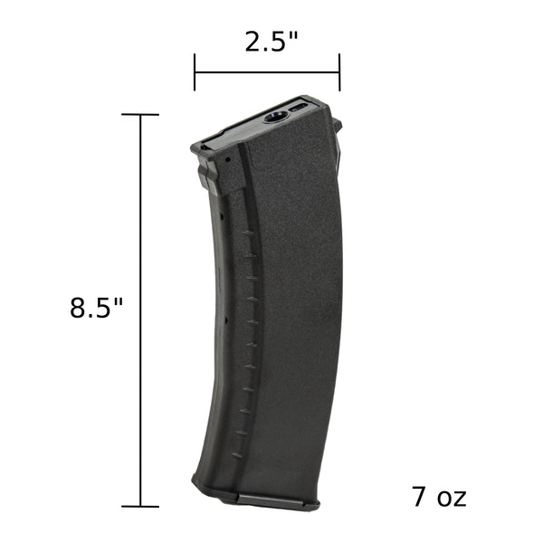 ARCTURUS AK74 Bakelite 30/135Rds Variable-Cap EMM Magazine BLK [5-PACK]