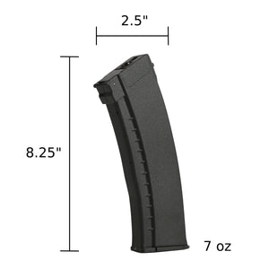 ARCTURUS AK74 Bakelite 550Rds Hi-Cap Wheel EMM Magazine BLK  [5-PACK]