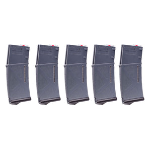 ARCTURUS AR MOD1 M4/M16 200Rds Mid-Cap Windowed EMM Magazine Grey [5-PACK]